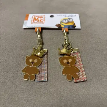 4/22까지 대특가 세일! 새상품 USJ 미니언즈 팀 페어 키체인