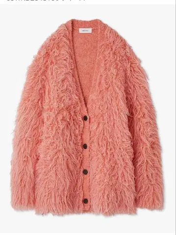 Mila Owen 스코치 단추 샤기 니트 가디건