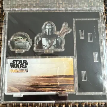만달로리안 그로구 아크릴 스탠드 새상품