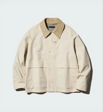 UNIQLO 유틸리티 숏 블루종 내추럴 XS