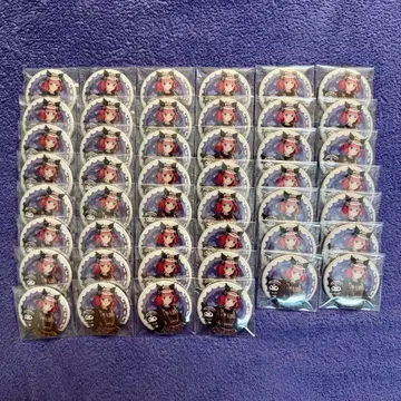 5등분의 신부 TSUTAYA 산리오 캔뱃지 니노 쿠로미 46개