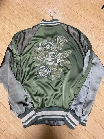 리버서블 자수 스카잔 tk.TAKEO KIKUCHI