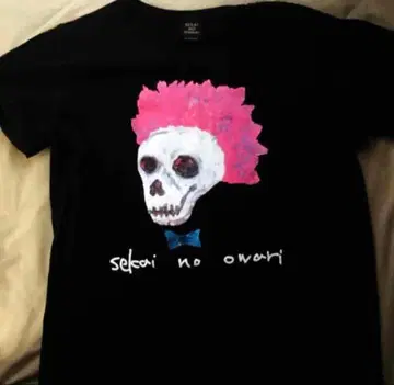 해골 DJ LOVE 셔츠 SEKAI NO OWARI