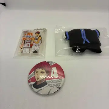 쿠로코의 농구 세트 캔뱃지 아크릴 키링 코스튬