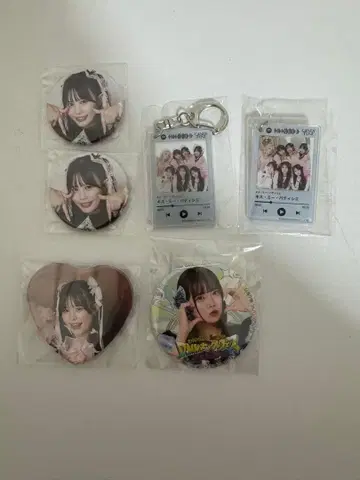 CANDY TUNE 아크링 키링 캔뱃지