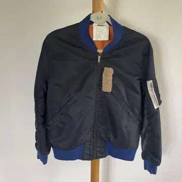 DIGAWEL MA-1 스타일 네이비 자켓