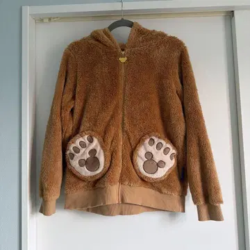 디즈니 더피 플리스 후드티 후디 여성용 M