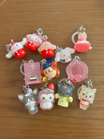 산리오 별의 커비 JOCHUM 메지루시 액세서리 모음 세트