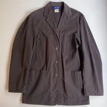 프랑스제 VETRA 프렌치 자켓 몰스킨 애로우즈 별주 브라운