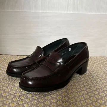 HARUTA 힐업 로퍼 24.0cm EEE 브라운