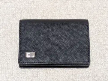 컨디션 최상 dunhill 던힐 카드 케이스 명함지갑 패스 케이스 블랙