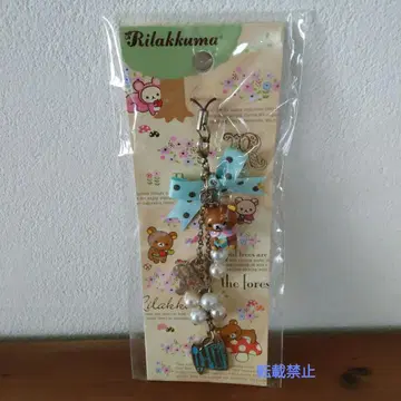 [ 미개봉 ] 산엑스 숲의 리락쿠마 마스코트 스트랩