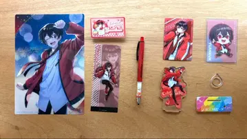 컬러풀 피치 유안 굿즈 묶음 판매 아크릴 스탠드 카드 샤프