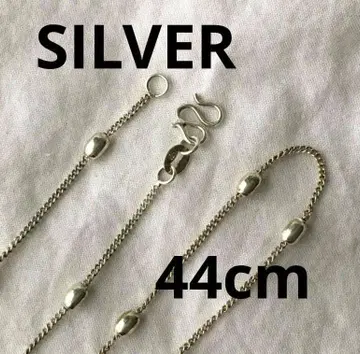 빈티지 체인 목걸이 실버 SILVER 925 44cm