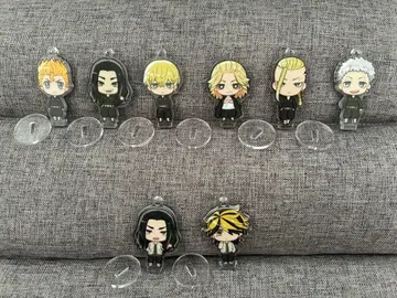 도쿄 리벤저스 미니 캐릭터 아크릴 스탠드 세트 묶음 판매 (받침대 포함)