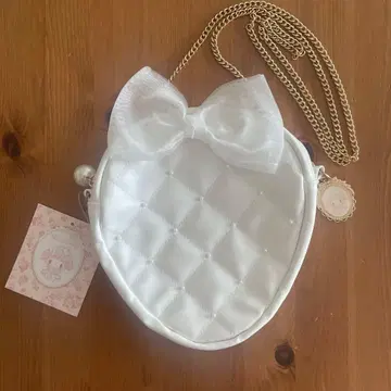 산리오 마이멜로디 화이트 이치고 티타임 미니 숄더백