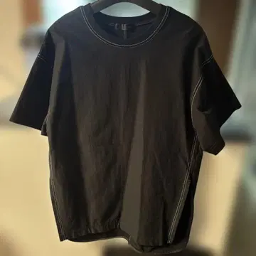 SCOT CLUB 블랙 반팔 티셔츠