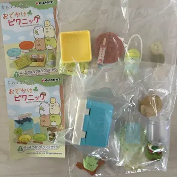 스밋코구라시 모두 함께 피크닉 리멘트 미니어처 2종
