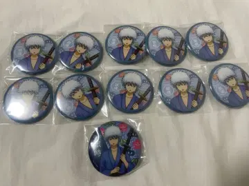 은혼 사카타 긴토키 유년기 캔뱃지 글리터 레어 포함 쇼와노트