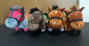 서러브레드 컬렉션 마스코트 볼체인 택 없음