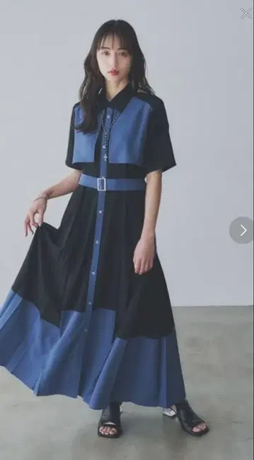 반팔 셔츠 원피스 HARE