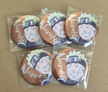 NARUTO 난자타운 난자 캔뱃지 우즈마키 나루토 5점