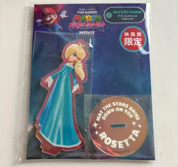 로제타 슈퍼 마리오 갤럭시 아크릴 스탠드 영화관 한정판