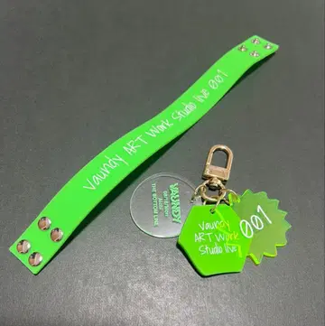 Vaundy 라이브하우스 러버 밴드 & 키링