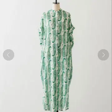 SUMI STYLE 페이즐리 롱 셔츠 원피스 (겉옷 겸용) 새상품급