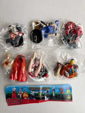 CAPCOM vs SNK 피규어 전 6체 풀세트