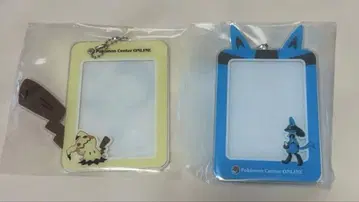 포켓몬 센터 온라인 A상 아크릴 카드 홀더 미미큐 & 루카리오