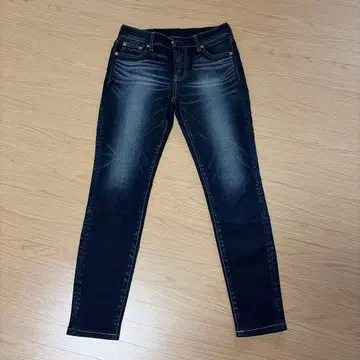 RODEO CROWNS 스키니 데님 다크 블루