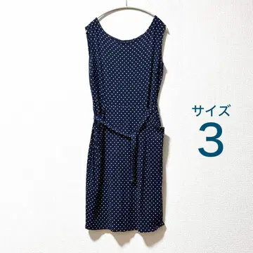 Agnes b. 애니에스 베이 네이비 도트 원피스