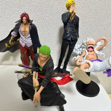 원피스 피규어 묶음 판매 샹크스 상디 조로 루피 니카