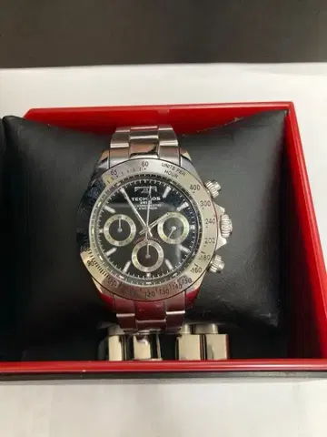 테크노스 TECHNOS 크로노그래프 손목시계 TGM615SW