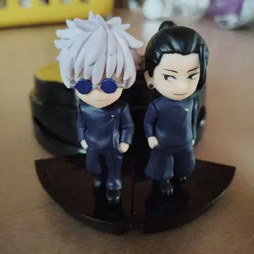 주술회전 영화 드링크 토퍼 피규어 고죠 사토루 게토 스구루