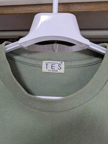 TES 올리브 그린 긴팔T셔츠 XL