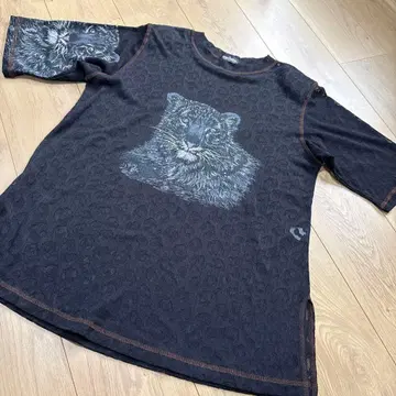 SALE 여름용 애니멀 무늬 시스루 T셔츠