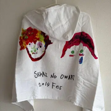 SEKAI NO OWARI 2014 후드 부착 타월