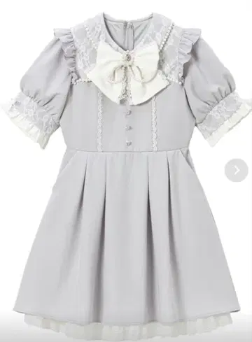 새상품 Dear My Love 유메텐보 펄 리본 원피스