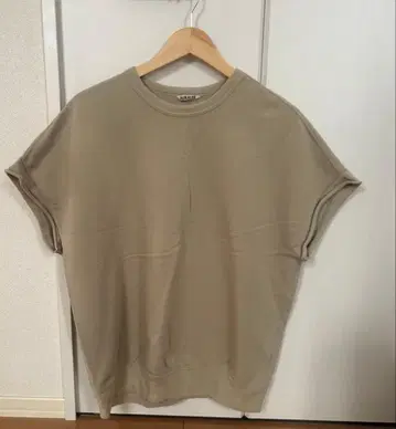 auralee SUPER SOFT SWEAT BIG SLEEVELESS