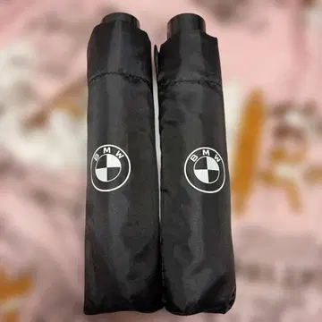 BMW 접이식 우산 블랙 약 53cm