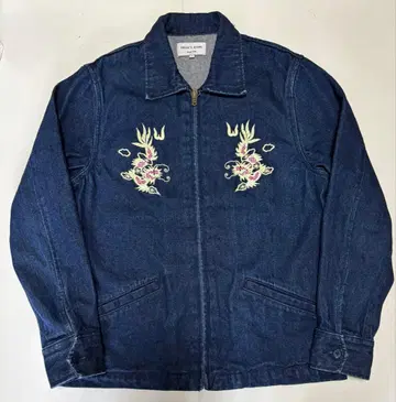 FREAKS STORE 데님 스카잔 M 수베니어 자켓