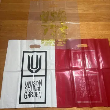 [ UNISON SQUARE GARDEN ] 초기 쇼핑백 3종