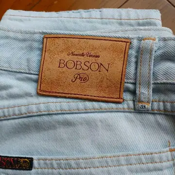 BOBSON 프로 슬림핏 데님 팬츠