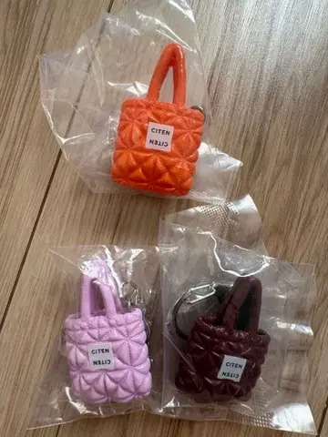 CITEN 키링 미니어처 컬렉션 3종