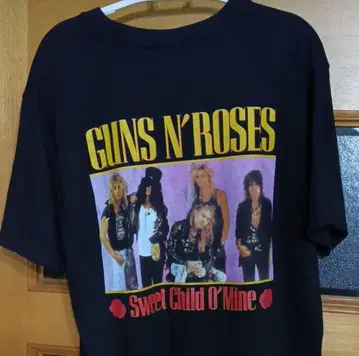 [레어] 건즈 앤 로지즈 T셔츠 L 스위트 차일드 오브 마인