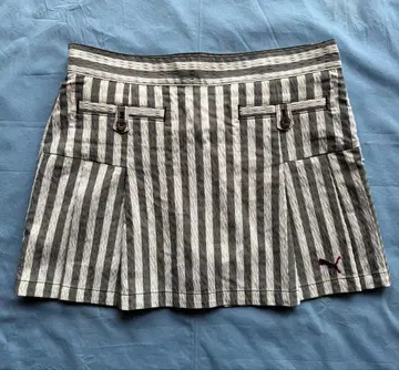 PUMA 스트라이프 골프 스커트