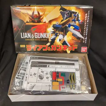 반다이 슈퍼 미니프라 용자지령 다그온 용자지령 다그온 라이언&건키드