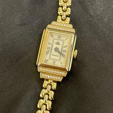 Rosemont 골드 아날로그 수동 와인딩 시계